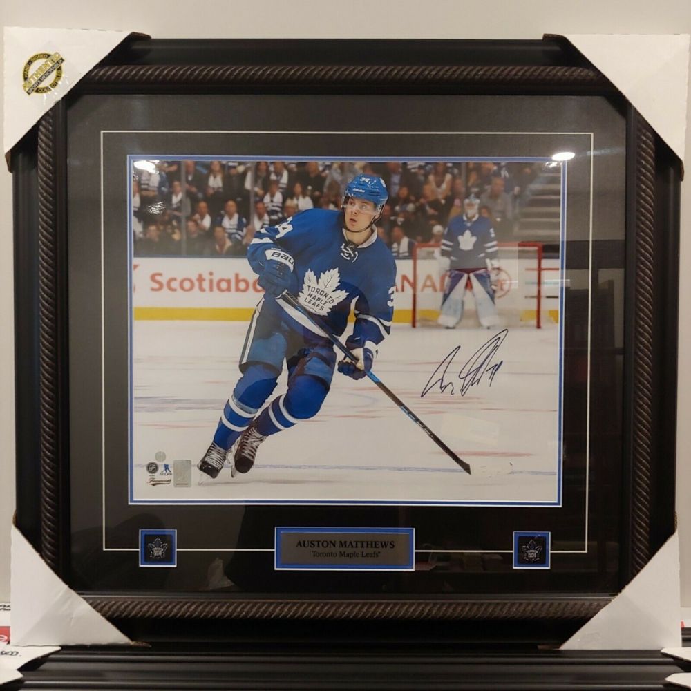 Auston Matthews Toronto Maple Leafs Autographed Original Ticket Stub -  October 25, 2016 - NHL Auctions
