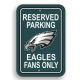 Philadelphia Eagles Reserved Parking Sign