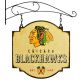 Chicago Black Hawks Tavern Sign