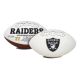 Oakland Raiders - Football Full Size Embroidered Signature Series