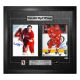 Red Kelly & Nicklas Lidstrom - Detroit Red Wings Dual Signed Photos - Defencemen Canada Post Collage L/E 600