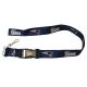 New England Patriots - Lanyard Breakaway with Key Ring Style Blue