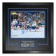 Doug Gilmour - Toronto Maple Leafs Framed Signed 11x14 Photo - Etched Mat Wrap-Around Goal