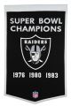 Las Vegas Raiders Super Bowl Banner