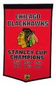 Chicago Black Hawks Championship Banner