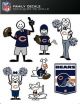 Chicago Bears Family Decals Set