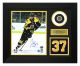 Patrice Bergeron Signed Franchise Jersey Numbers 20 x 24 Frame