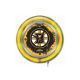 Boston Bruins - 15” Neon Logo Clock
