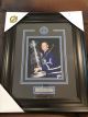 Johnny Bower Toronto Maple Leafs Framed Signed 8 x 10 Photo With Stanley Cup