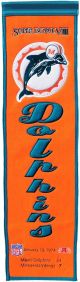 NFL Miami Dolphins Super Bowl VIII Banner Dolphins 24 vikings 7