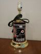 Philadelphia Flyers Gold GTEI Table Lamp (White or Black Shade)
