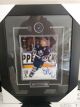 Doug Gilmour Toronto Maple Leafs Framed Signed 8 x 10 Photo Blue Jersey