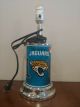 NFL Jacksonville Jaguars Silver GTEI Table Lamp