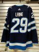 Patrick Laine Signed Blue Adidas NHL Jersey Inscribed NHL Debut 10/13/16 Fanatic