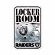 Oakland Raiders - Locker Room Sign