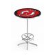 New Jersey Devils - Logo Pub Table - Chrome - Special Order