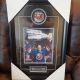 Denis Potvin New York Islanders Signed puck Framed with 8x10 Photo Auto Autograph