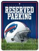 Buffalo Bills Metal Reserved Parking Sign