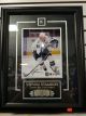 Steven Stamkos Signed Framed 8 x 10 With Pin and Etched Naming and Arena