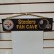 Pittsburgh Steelers Wooden Fan Cave Sign 16