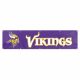 Minnesota Vikings 8ft x 2ft Banner