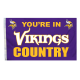 Minnesota Vikings 3' x 5' Deluxe Flag
