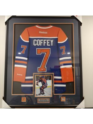 Paul Coffey Autographed Blue Edmonton Oilers Jersey at 's Sports  Collectibles Store
